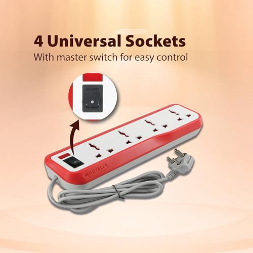Havells EcoStar 4+1 Extension Board