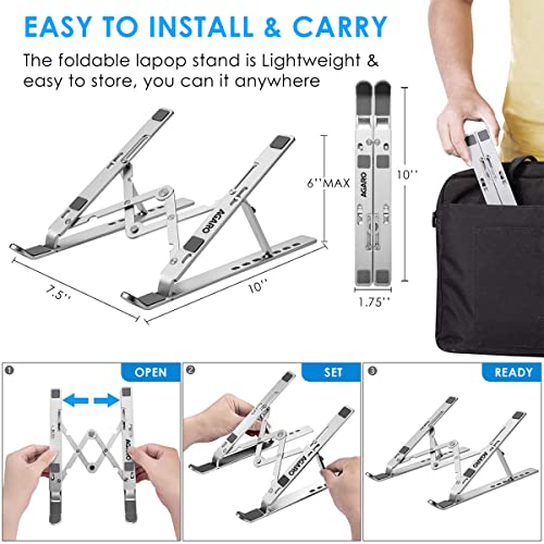AGARO Foldable Laptop Stand, 7