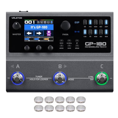 Valeton GP-180 Multi-Effects Guitar Processor