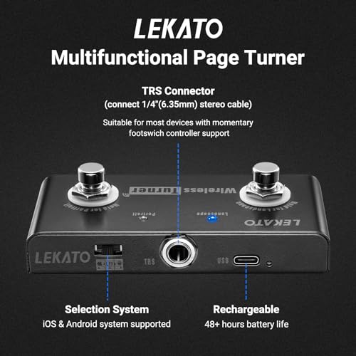 LEKATO External Pedal for Guitar