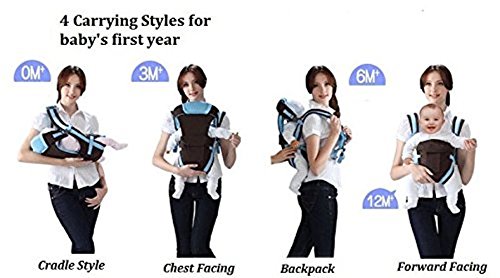 Adjustable Cotton Hands-Free 4-in-1 Baby