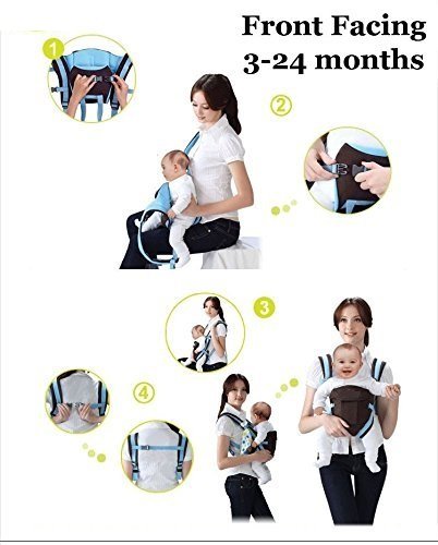 Adjustable Cotton Hands-Free 4-in-1 Baby
