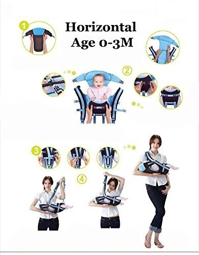 Adjustable Cotton Hands-Free 4-in-1 Baby