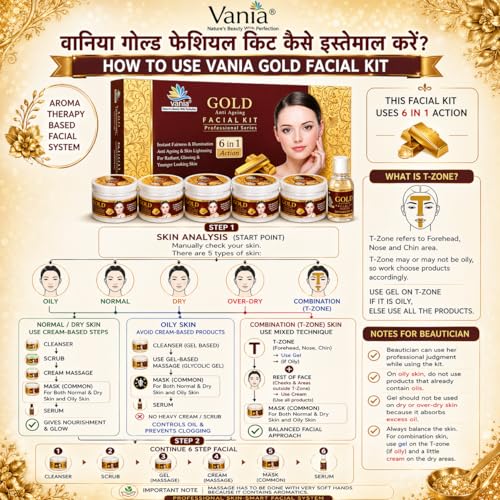 Vania Gold Facial Kit 300g
