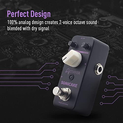 SONICAKE QSS-19 Octave Guitar Pedal