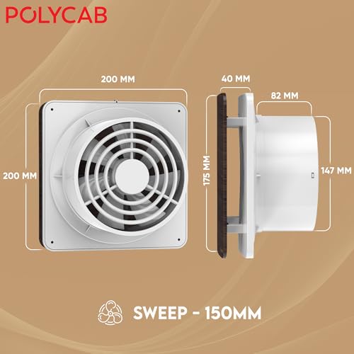 Polycab Freshly Prime 150mm Air