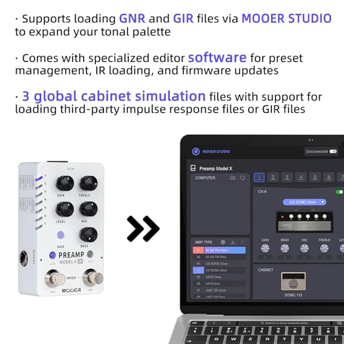 MOOER Preamp X2 Dual-channel Digital