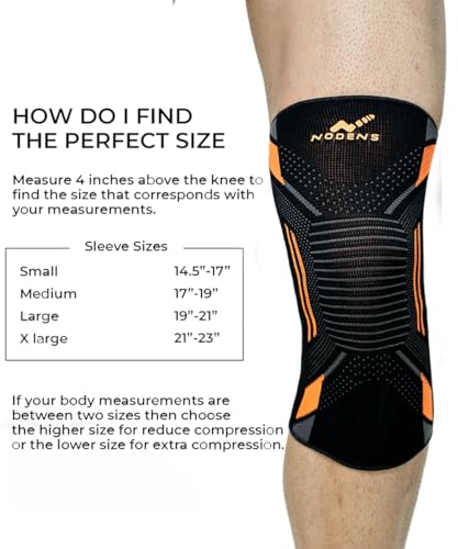 NODENS Nylon Knee Support, Knee