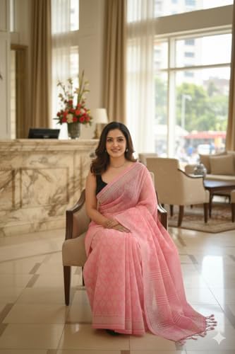 Handmade Mulmul Cotton Printed Saree