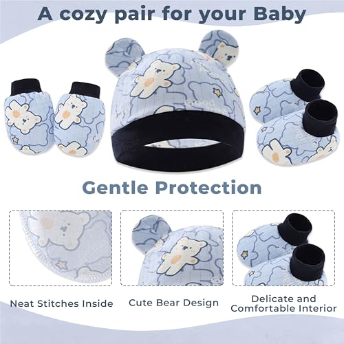 Bembika Cotton Baby Mittens –