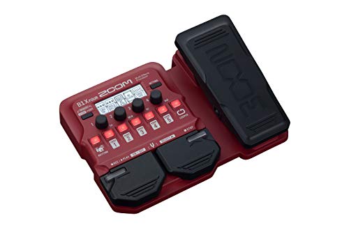 Zoom B1X Four Bass Multi-Effects Pedal (Red) - Image 6