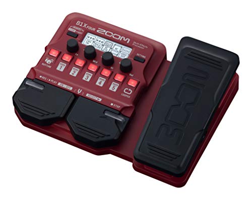 Zoom B1X Four Bass Multi-Effects Pedal (Red) - Image 7