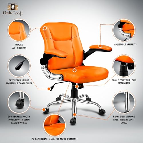 Oakcraft Executive Deluxe PU-Leather Office