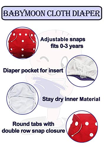 Babymoon Washable Baby Diaper Premium