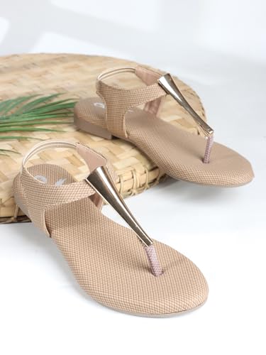 CHINRAAG Women Open Toe Flats - Image 7