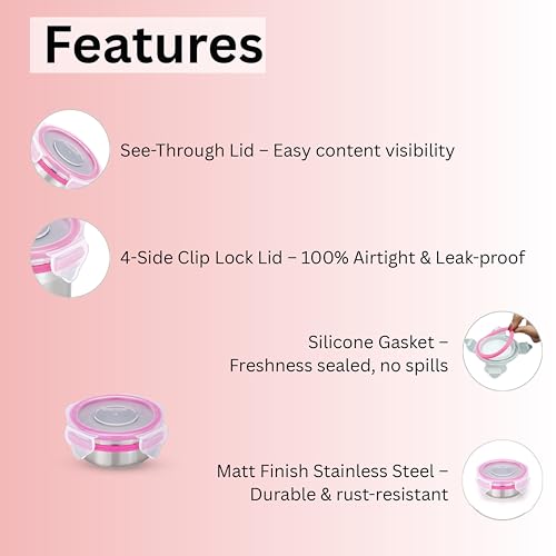STEELLOCK Stainless Steel Airtight Container