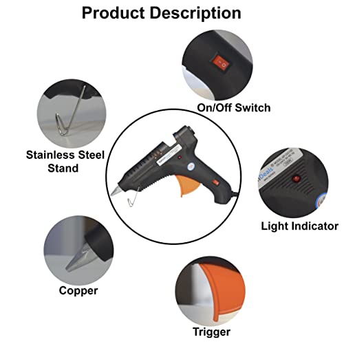 APTECH DEALS 100 W Glue Gun with 5 Glue Sticks - Image 3