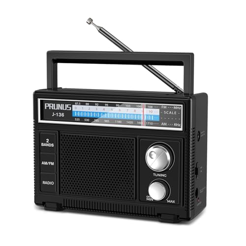 PRUNUS J-136 Portable AM FM