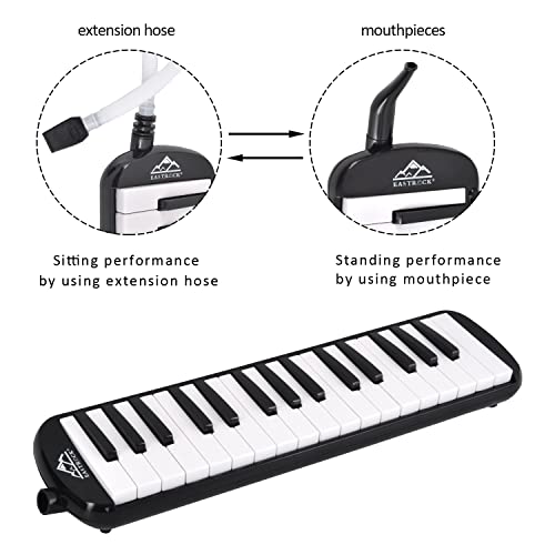 EastRock 32 Key Melodica Instrument