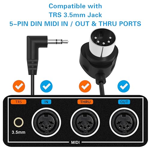 FORE TRS 3.5mm MIDI Cable
