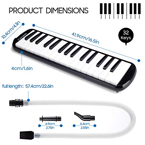 CAHAYA Melodica 32 Keys Pianica