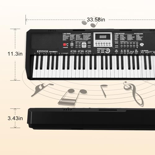 61 Keys Electronic Piano Keyboard