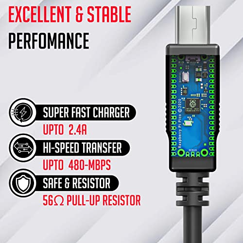 Lapster 5 pin mini usb