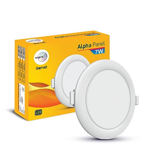 wipro Garnet 7W Round LED
