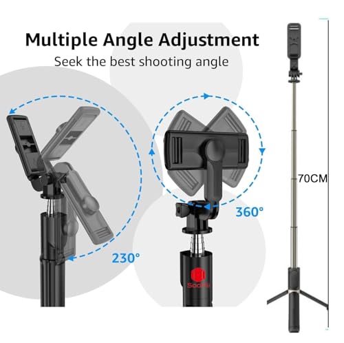 SooPii 3-in-1 Selfie Stick Tripod