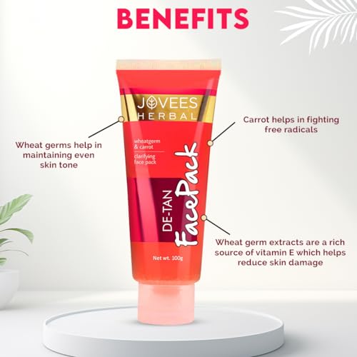 Jovees Herbal De-Tan Face Pack