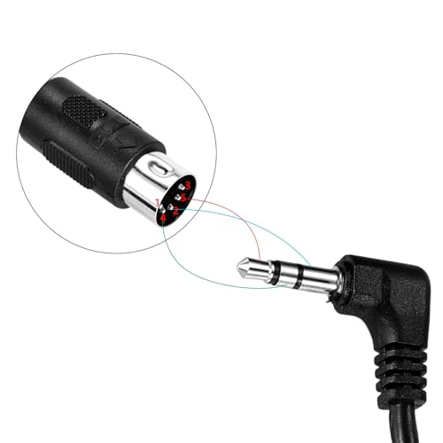 2pcs Type A 3.5mm/0.14in TRS