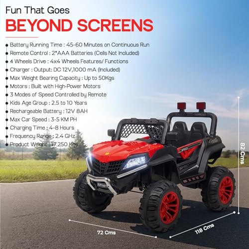 Toyzone Spidy Electric Jeep