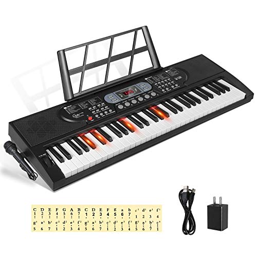 Keyboard Piano Lighted Keys