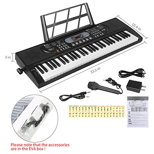 Keyboard Piano Lighted Keys