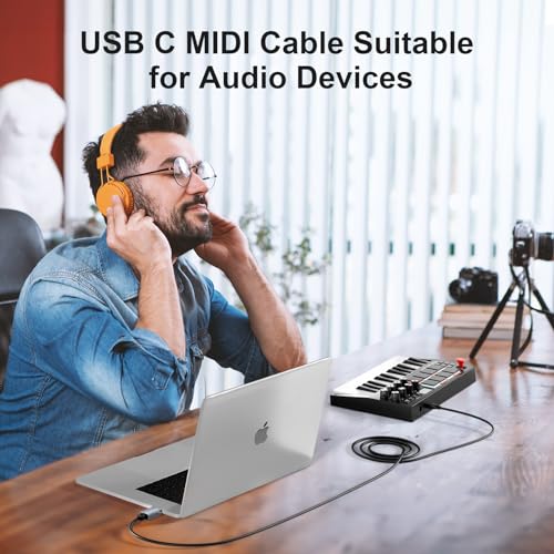 MeloAudio USB C MIDI Cable