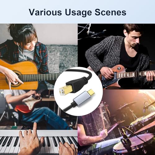 MeloAudio USB C MIDI Cable