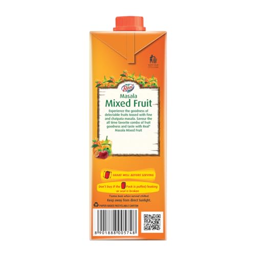 Real Fruit Power Real Masala Mixed Fruit 1L, 1 kg - Image 7
