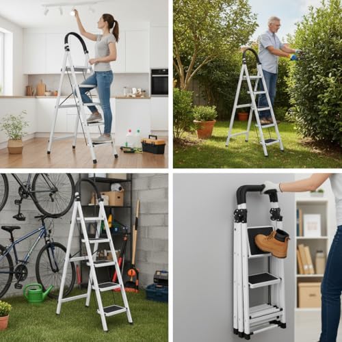 Sulfar Foldable 5-Step Ladder
