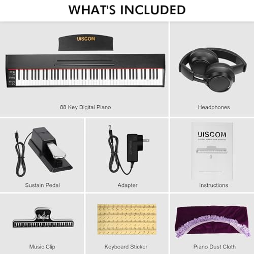 UISCOM 88 Key Digital Piano