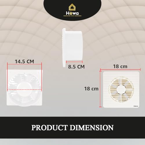 HEWA Onyx 6 inch 150mm