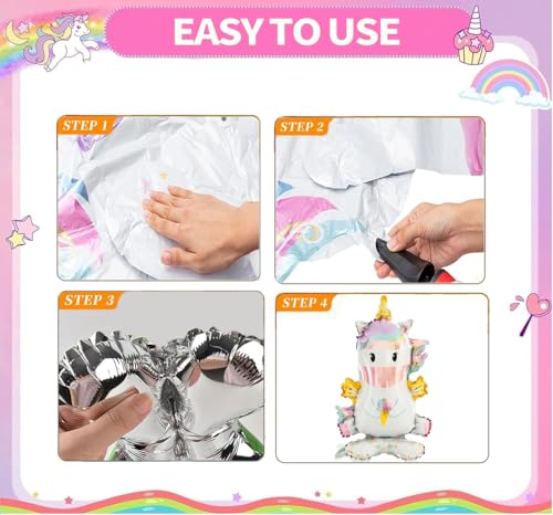 AMFIN 3D Self Standing Unicorn