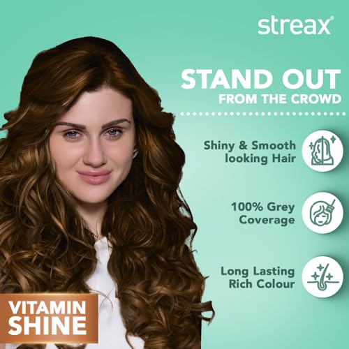Streax Permanent Hair Colour, 100%