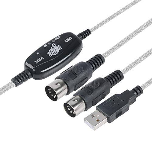 TENINYU USB to MIDI Cable