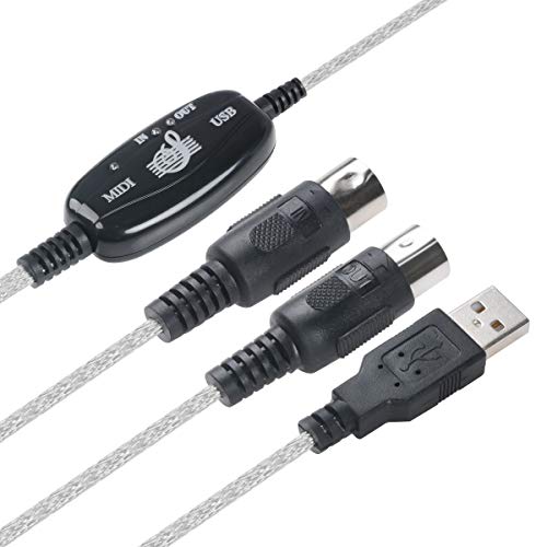 TENINYU USB to MIDI Cable