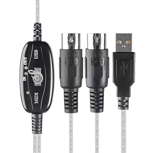 TENINYU USB to MIDI Cable