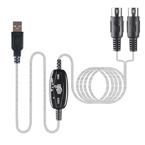 TENINYU USB to MIDI Cable