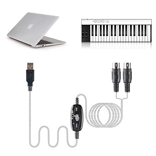 TENINYU USB to MIDI Cable