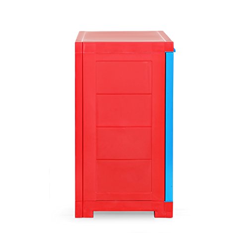 Cello Novelty Compact Bookshelf, Red