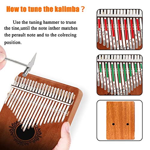 Kalimba 21 Keys Thumb Piano