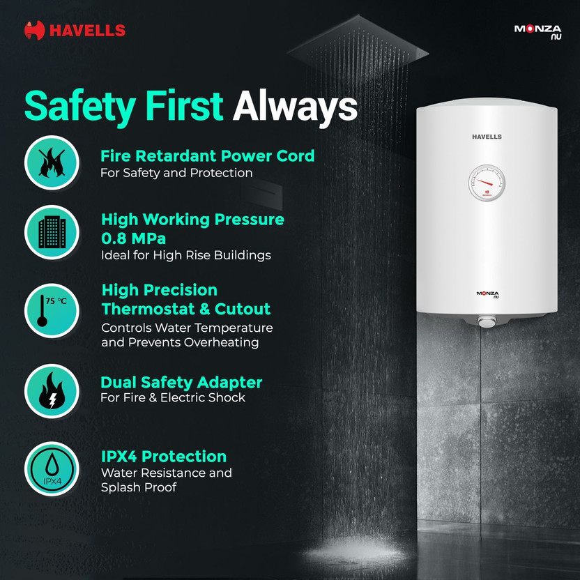 HAVELLS 50 L Storage Water